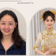 高雄新秘, 高雄新娘秘書, 高雄新秘推薦, 高雄新娘造型, 素人妝容改造, 妝前妝後, 新娘妝容, 清透水光妝, 中式新娘造型, 中式新娘髮型